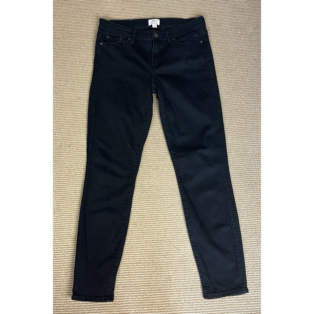 J.Crew Black Toothpick Skinny Jean Size 29 Pants